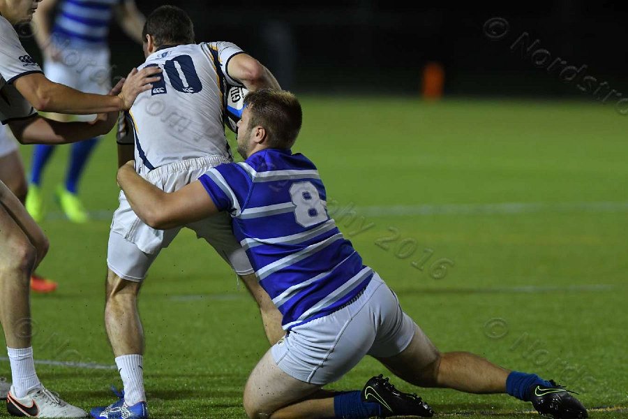 Wheaton Men\'s Rugby vs Mass Maritime.  Photo by Keith Nordstrom